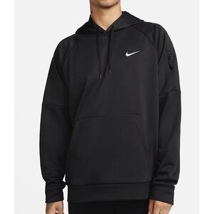 Nike Mens 2XL Black Therma Fit Training Performance Hoodie Pullover DQ4834-010